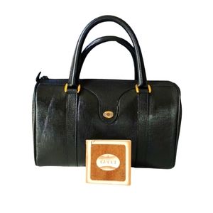 Gucci Small Black Duffle Bag